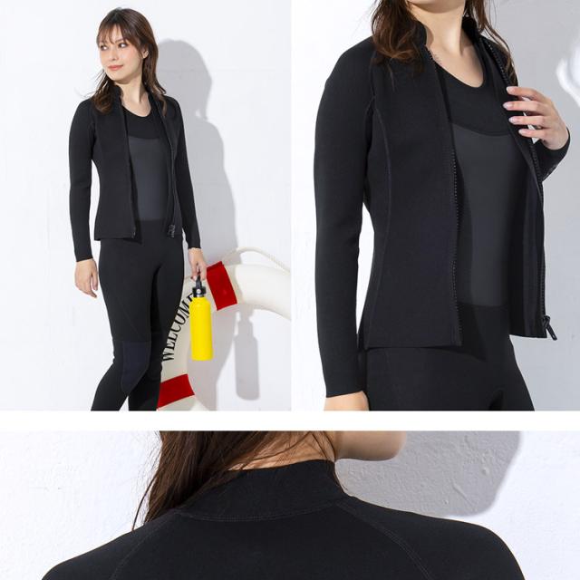 ウェットスーツ タッパー レディース ジャージ 1.5mm ウエット RSS SURF 初心者・予備用 SUP シュノーケリング