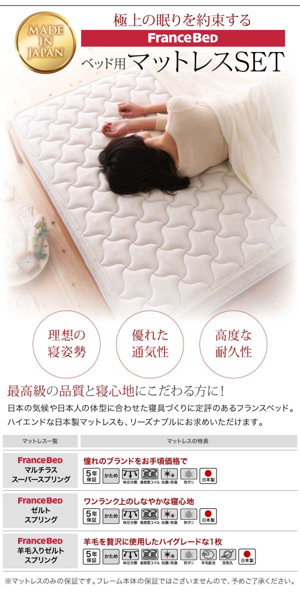 超激得特価 ベッド セミダブルベッド 送料無料の通販はau PAY マーケット - アスプラ|商品ロットナンバー:326436873 セミダブル 国産跳ね上げ収納ベッド レナーチ ホワイト 組立設置付 セール限定SALE