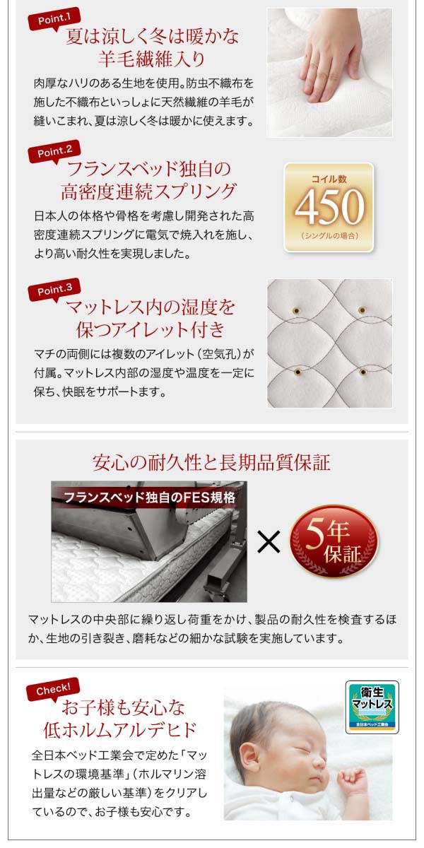 となります ベッド シングルベッド 送料無料の通販はau PAY マーケット - アスプラ|商品ロットナンバー:326436581 シングル 国産跳ね上げ収納ベッド リグレス 組立設置付 びください