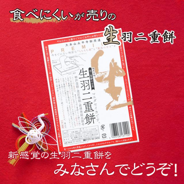 生羽二重餅 ノーマル 333g