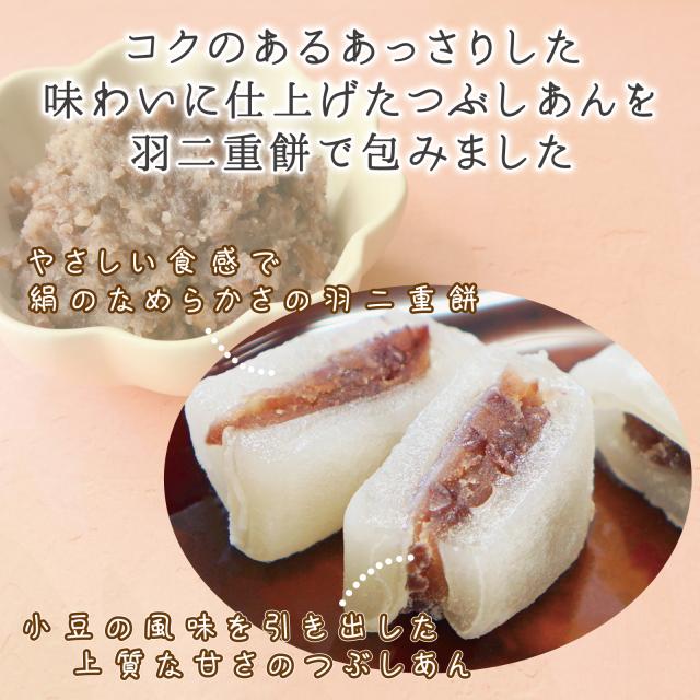 はぶたえ つぶあん子 4個