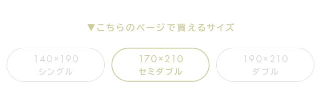 セミダブルサイズ