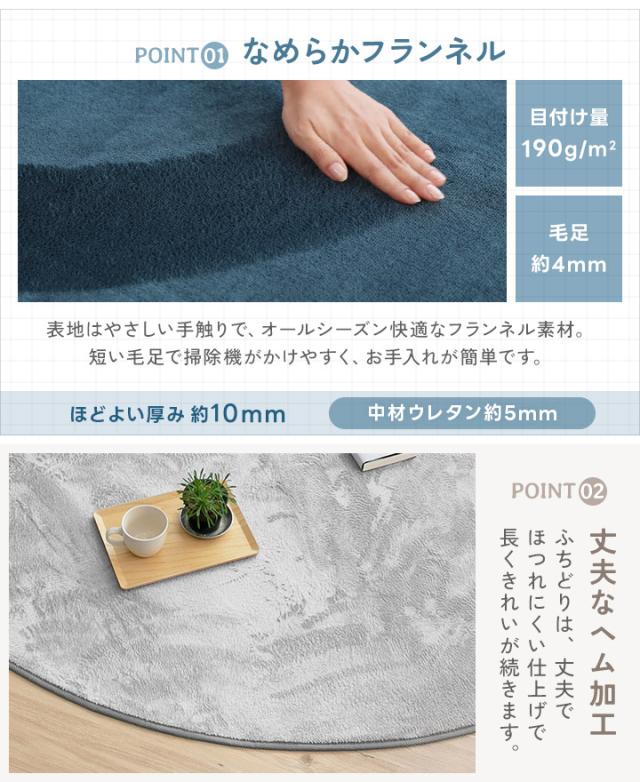 フランネルラグ