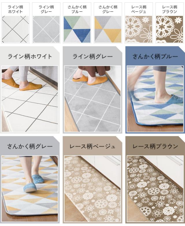 フランネルキッチンマット