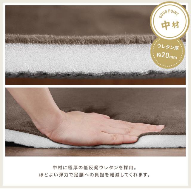 低反発キッチンマット