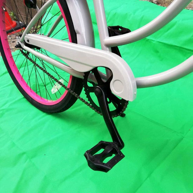 自転車 レインボー 26TYPE-X Stretch グレー×ピンクリム ビーチクルーザー 26インチ メンズ レディース ジュニア おしゃれ 通勤  通学 の通販はau PAY マーケット - ＬＡＮＡＩ ＭＡＫＡＩ | au PAY マーケット－通販サイト