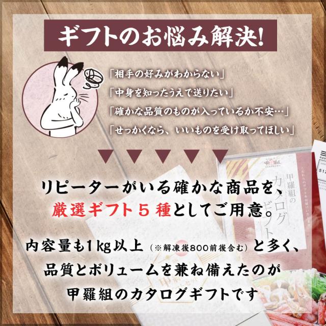 カタログギフトの悩み