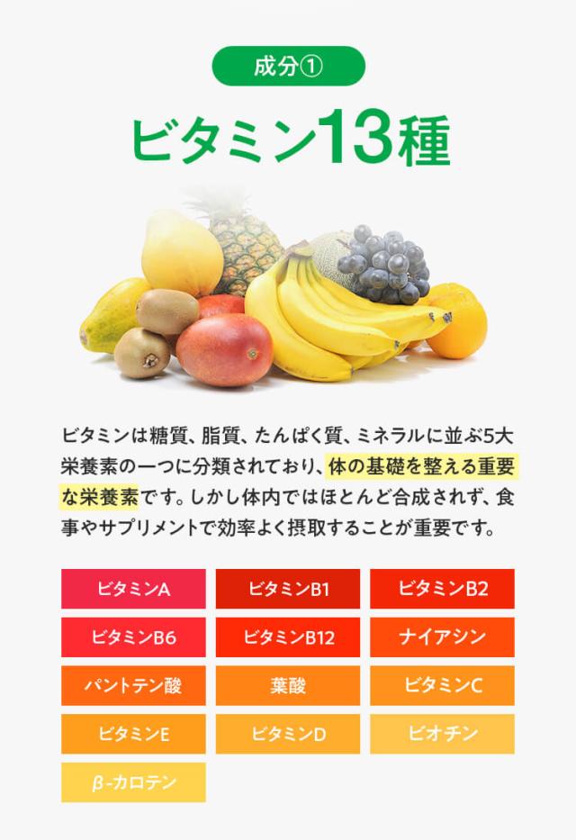 ビタミン13種