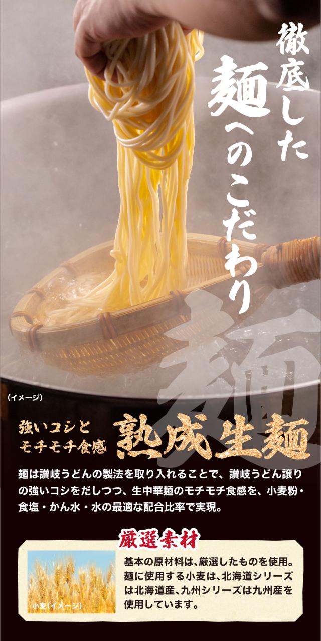 麺へのこだわり