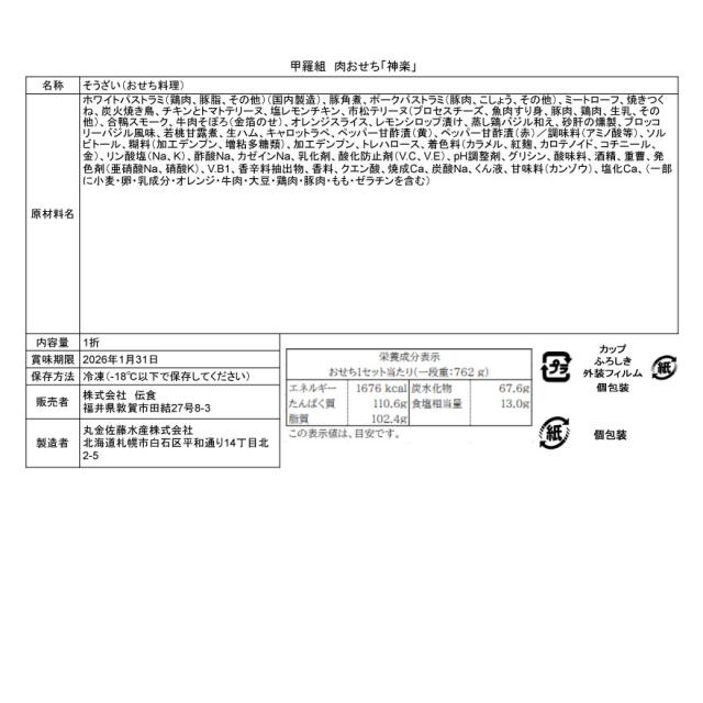 原材料一括表示