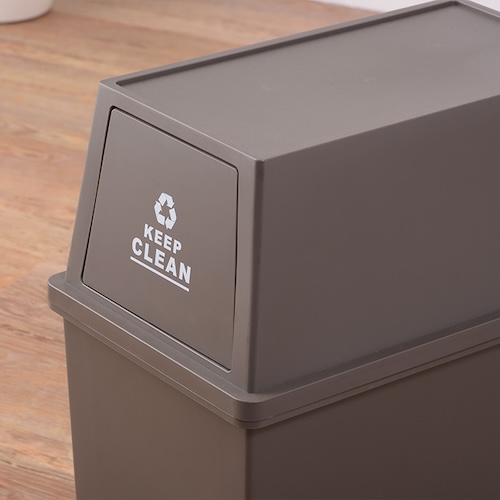 ごみ箱 ゴミ箱 30L 30リットル 日本製 国産 デザインゴミ箱 スタッキング 積み重ねれる キャスター付き 袋止め付き フラップロック おしゃれ シンプル リビング ダイニング 部屋 トイレ 玄関 キッチン コンパクト 省スペース カフェ ナチュラル かわいい 一人暮らし ブラウン グリーン ホワイト azm 家具