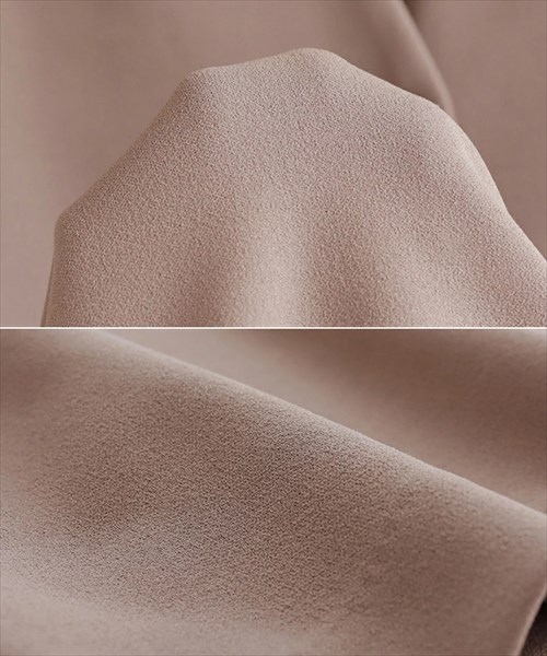 送料無料 梨地ポンチ ロング ジレ レディース 2way サイドポケット Vネック カットソー バックスリット 伸縮性 落ち感 春 夏 秋 オフィスカジュアル かわいい お出かけ デート 楽ちん ゆったり Ladies 20代 30代 40代