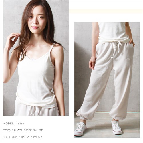 送料無料 テレコリブ カップ付き キャミソール レディース Vネック マルチボーダー インナー 春 夏 秋 オフィスカジュアル かわいい お出かけ デート 楽ちん ゆったり Ladies 20代 30代 40代