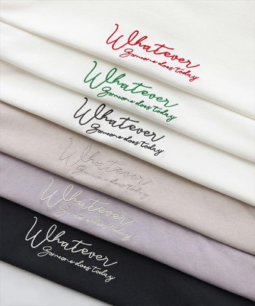 送料無料 Tシャツ 半袖 ロゴ コットン 綿100% ロゴ刺繍 トップス カットソー レディース クルーネック サイドスリット ベーシック オーバーサイズ 体型カバー S/Mサイズ 春 夏 秋 おしゃれ カジュアル かわいい お出かけ デート 楽ちん ゆったり Ladies 20代 30代 40代