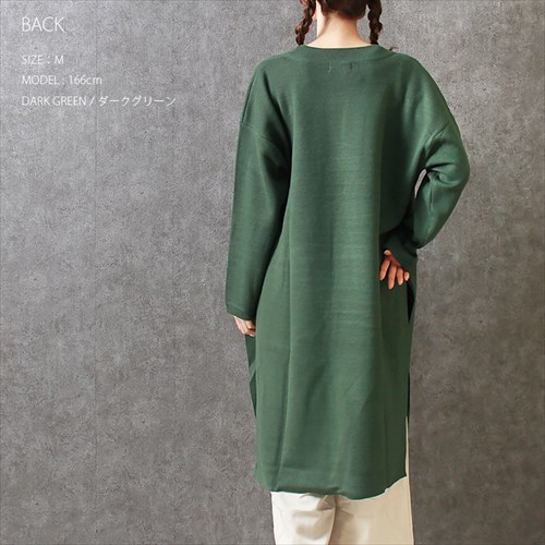 送料無料 ジャガード編み 深Vネック ニット ワンピース レディース 長袖 カジュアル サイドスリット トレンド感 春 秋 冬 オフィスカジュアル かわいい お出かけ デート 楽ちん ゆったり Ladies 20代 30代 40代