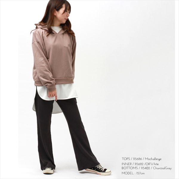 スウェットパーカー オーバーサイズ パーカー 裏毛 バックスリット スエット スウェット トップス レディース カジュアル 長袖 クルーネック ルーズ ゆったり 体型カバー かわいい お出かけ デート 楽ちん Ladies womans tops 黒 アイボリー グレージュ モカ ブラック チャコールグレー 大人 20代 30代 40代 コーデ 春夏 秋冬