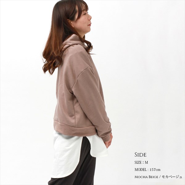 スウェットパーカー オーバーサイズ パーカー 裏毛 バックスリット スエット スウェット トップス レディース カジュアル 長袖 クルーネック ルーズ ゆったり 体型カバー かわいい お出かけ デート 楽ちん Ladies womans tops 黒 アイボリー グレージュ モカ ブラック チャコールグレー 大人 20代 30代 40代 コーデ 春夏 秋冬