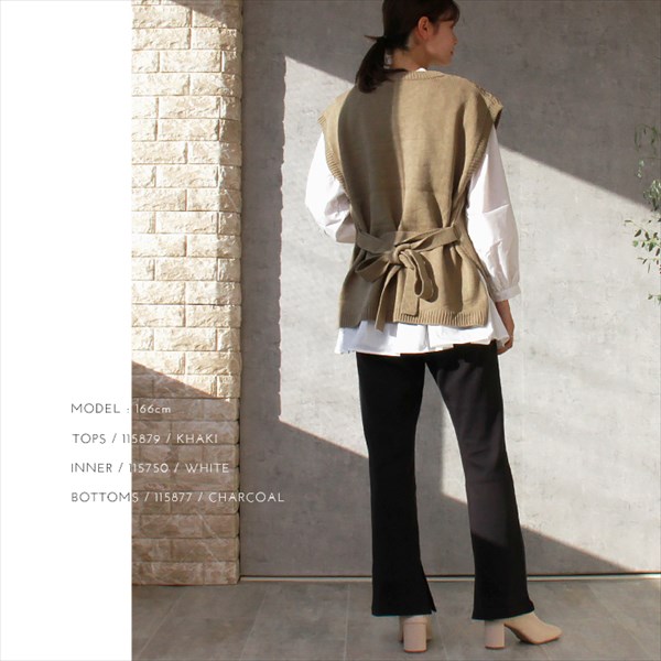 ケーブルニット ベスト セーター 2way ベルト付き ケーブル編み ニット ビックシルエット ニットベスト レディース 暖か オーバーシルエット ボリューム感 体系カバー おしゃれ おすすめ かわいい 可愛い オフィスカジュアル お出かけ デート 楽ちん ゆったり Ladies tops knit ブラック 黒 カーキ ベージュ 20代 30代 40代 大人 コーデ