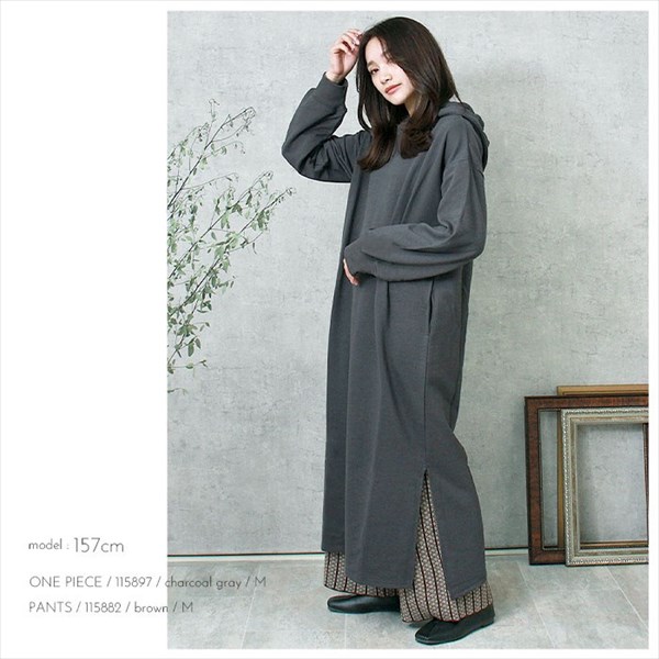 パーカーワンピース フード付きワンピース ミニ裏毛 フード付き 長袖 スウェットワンピース ロング スウェット スエット パーカー ワンピース レディース おしゃれ おすすめ かわいい 可愛い オフィスカジュアル お出かけ デート 楽ちん ゆったり Ladies onepiece ブラック 黒 チャコールグレー ミント エクリュ 20代 30代 40代 大人 コーデ