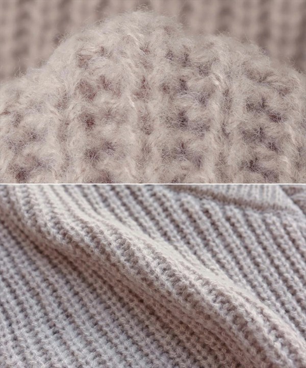 片畦編み 深Vネック オーバーサイズ ざっくり ニット ベスト トップス レディース 体型カバー こなれ感 春 秋 冬 オフィスカジュアル かわいい お出かけ デート 楽ちん ゆったり Ladies 20代 30代 40代