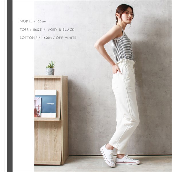 送料無料 コットンツイル ハイウエスト ギャザー ストレートパンツ ウエストゴム レディース チノ サイドポケット ナチュラル S/M/Lサイズ 春 夏 秋 冬 オフィスカジュアル かわいい お出かけ デート 楽ちん ゆったり Ladies 20代 30代 40代