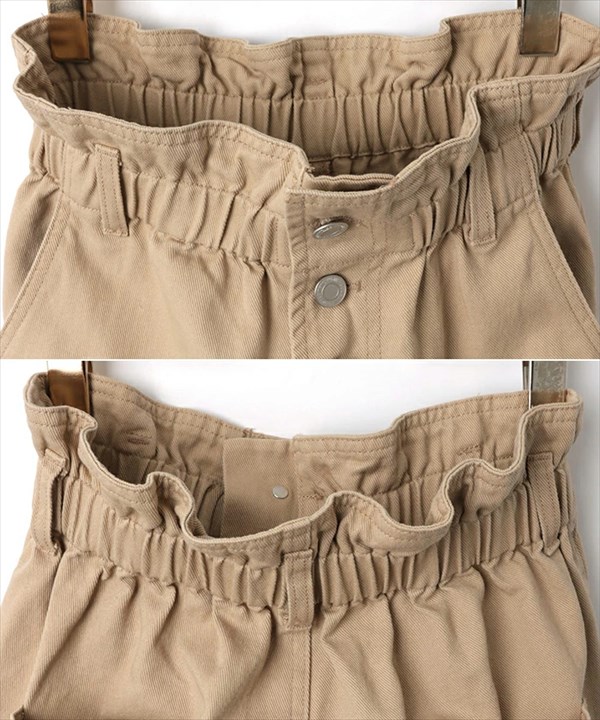 送料無料 コットンツイル ハイウエスト ギャザー ストレートパンツ ウエストゴム レディース チノ サイドポケット ナチュラル S/M/Lサイズ 春 夏 秋 冬 オフィスカジュアル かわいい お出かけ デート 楽ちん ゆったり Ladies 20代 30代 40代