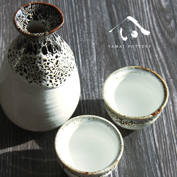 美濃焼 toki minoyaki japan 酒器 セット 酒器セット お猪口 徳利 おちょこ ペア とっくり 天雷改 陶器 手作り 2号 食器 結婚祝い 還暦祝い 祝い 還暦 プレゼント ギフト ギフトセット 食器セット お土産 誕生日 贈り物 お祝い 母の日 父の日 記念日 和食器 洋食器 カフェ シンプル キッチン キッチン用品 お揃い 国産 日本製 岐阜産 熱燗 冷酒 日本酒 酒 焼酎 食洗機対応 盃 平盃 大ぐい?み 電子レンジ対応