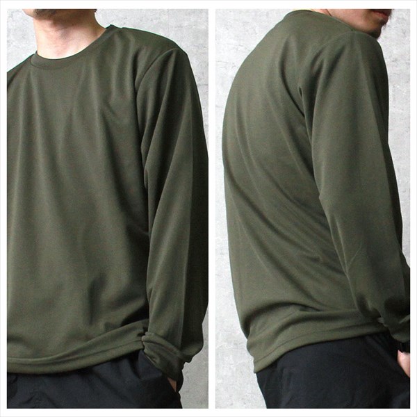 送料無料 長袖 Tシャツ 長袖Tシャツ メンズ レディース トップス 無地 ドライ シンプル 大きいサイズ ロンT リブ ロングスリーブ ペア イベント ユニフォーム SS S M L LL オールシーズン 春 夏 秋 冬 作業着 吸汗 速乾 白 黒 グレー スポーツ カジュアル かわいい お出かけ 楽ちん ゆったり Ladies mens tops 20代 30代 40代