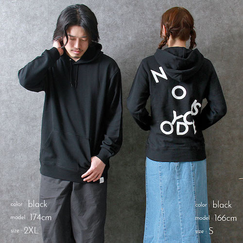 noisycode トップス パーカー オリジナル レディース メンズ ブランド デザインパーカー バックロゴ バックプリント プリント プリントパーカー ペア 綿100% 長袖 おしゃれ プリント ロゴ ベーシック トップス ペアルック ユニセックス 大きいサイズ オーバーサイズ XS S M L XL 2XL 小さいサイズ 服 おもしろ お洒落 楽ちん ゆったり Ladies mens parker ブラック 黒 20代 30代 40代 大人 送料無料