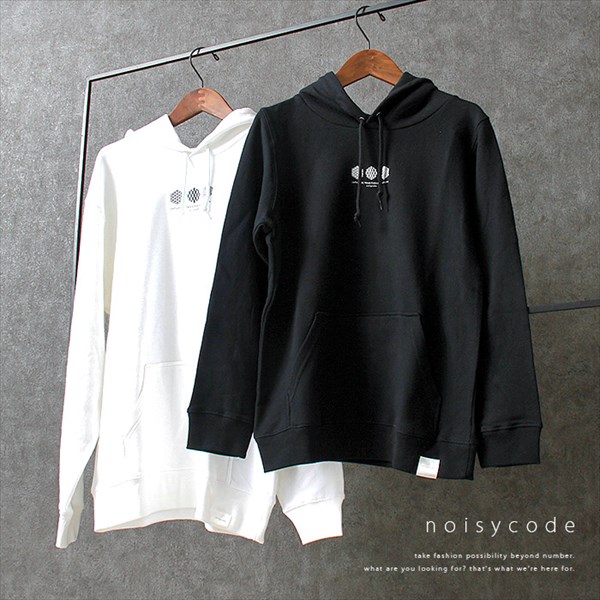 noisycode トップス パーカー オリジナル レディース メンズ ブランド デザインパーカー ペア 綿100% 長袖 おしゃれ プリント ロゴ 文字 英字 ベーシック トップス ペアルック ユニセックス 大きいサイズ オーバーサイズ XS S M L XL 土産 日本土産 japan miyage 小さいサイズ 服 おもしろ お洒落 楽ちん ゆったり Ladies mens parker ブラック 黒 ホワイト 白 グレー ネイビー 20代 30代 40代 大人 コーデ 送料無料