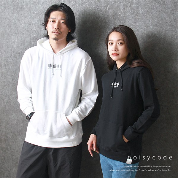 noisycode トップス パーカー オリジナル レディース メンズ ブランド デザインパーカー ペア 綿100% 長袖 おしゃれ プリント ロゴ 文字 英字 ベーシック トップス ペアルック ユニセックス 大きいサイズ オーバーサイズ XS S M L XL 土産 日本土産 japan miyage 小さいサイズ 服 おもしろ お洒落 楽ちん ゆったり Ladies mens parker ブラック 黒 ホワイト 白 グレー ネイビー 20代 30代 40代 大人 コーデ 送料無料