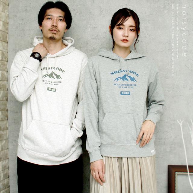 送料無料 noisycode パーカー レディース 綿100% メンズ 長袖 カレッジトレーナー 山 カレッジ カレッジロゴ オリジナル フーディー フード パーカ プルオーバーパーカー デザイン ロゴ プルオーバー プリント 英字 カレッジ おしゃれ ペア 家族 お揃い トップス ペアルック ユニセックス 大きいサイズ sサイズ 小さいサイズ 服 お出かけ 楽ちん man mens レデイース Ladies womans tops 黒 ブラック 白 ホワイト 20代 30代 40代 大人 コーデ