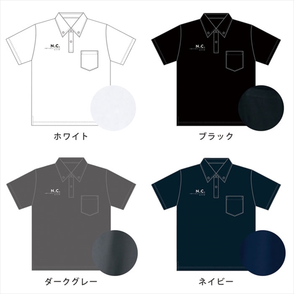 料無料 noisycode ポロシャツ オリジナル ポロ レディース メンズ ブランド ボタンダウン ボタン デザインポロシャツ ペア 半袖 おしゃれ