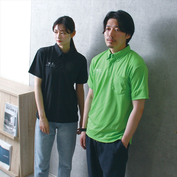 送料無料 noisycode ポロシャツ オリジナル ポロ レディース メンズ ブランド ボタンダウン ボタン デザインポロシャツ ペア 半袖 おしゃれ プルオーバー プリント ロゴ 文字 英字 ベーシック トップス ペアルック SS S M L XL ユニセックス 大きいサイズ 小さいサイズ 服 おもしろ tシャツ 面白tシャツ おもしろtシャツ おもしろいtシャツ 面白いtシャツ お洒落 楽ちん ゆったり Ladies mens tops ブラック 黒 ホワイト 白 20代 30代 40代 大人 コーデ