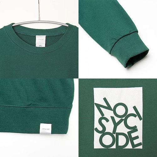 noisycode トップス トレーナー スウェット オリジナル レディース メンズ ブランド デザイントレーナー プリント ペア 綿100% 長袖 分厚い 厚い 冬 秋 9.7オンス おしゃれ プリント ロゴ ベーシック トップス ペアルック ユニセックス 大きいサイズ オーバーサイズ 3XL 4XL 服 おもしろ お洒落 楽ちん ゆったり Ladies mens parker ブラック 黒 グレー ホワイト 白 グリーン 緑 20代 30代 40代 大人 送料無料