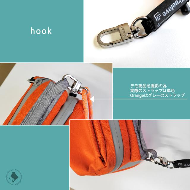 Truelove 撥水ショルダーバッグ 内側ポケット利便性説明 犬用お散歩バッグ TLB2181