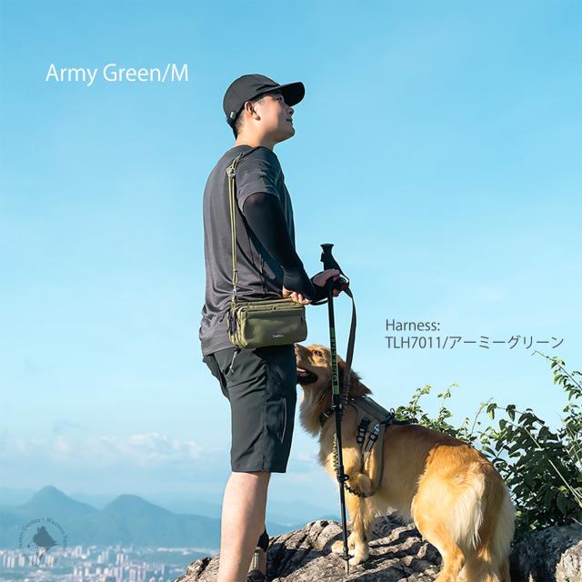 Truelove 犬の散歩に便利 サイフ スマホ カード収納可能 多機能ショルダーバッグ TLB2181