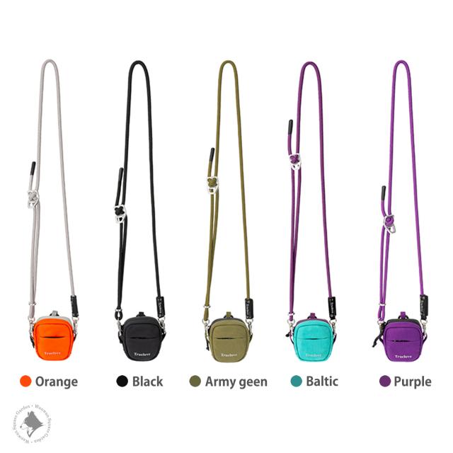 Truelove ショルダーポーチ カラーバリエーション 5色 オレンジ ブラック アーミーグリーン バルティック パープル TLB2183