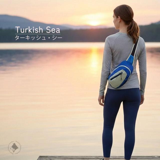 ボディバッグ クイックリリースバックル 回転式構造