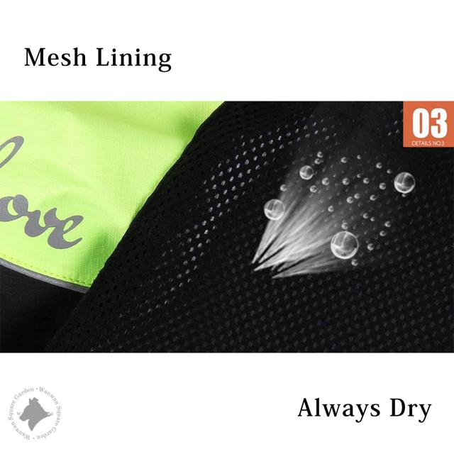 Truelove 犬服 冬用 メッシュ裏地で快適な着心地のレインコート 大型犬対応 TLG2471