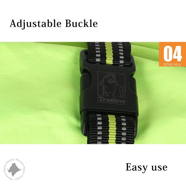 ラブラドールやトイプードルに人気の犬用防寒レインコート 背面反射材付き TLG2471