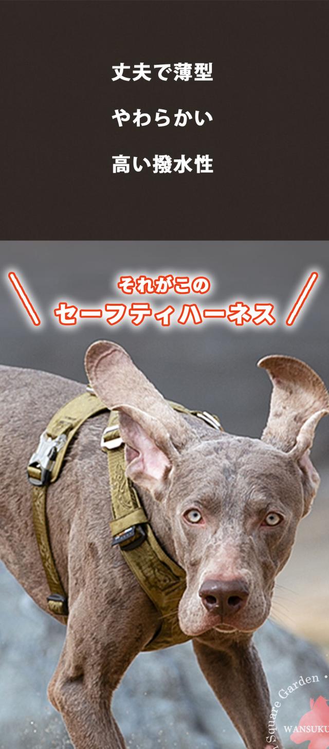 老犬にもやさしい 一体型構造 簡単装着 引っ張りに強い 強化プラスチックと金属パーツ使用
