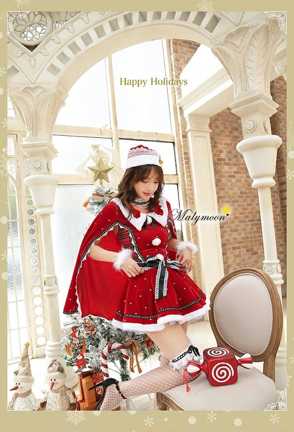 初売りセール 即納 サンタ コスプレ クリスマス コスプレ サンタコス かわいい セクシー マント 衣装 レディース 9573 ランキング受賞 Sportunia Com