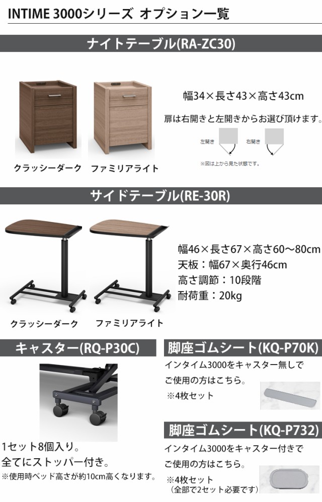 インタイム3000シリーズ パラマウントベッド