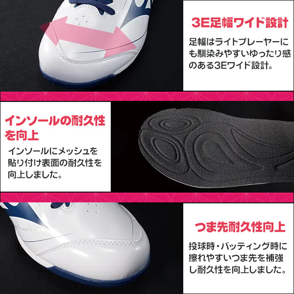 ミズノ mizuno / ミズノ クッションレボダイア CUSHION REVO DIA