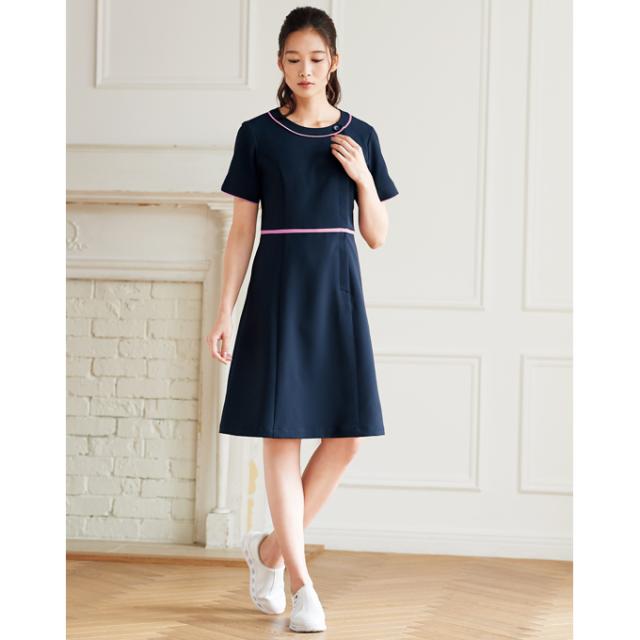 想像を超えての 3019sc Folk Nuovo ワンピース 半袖 吸汗速乾 ドライ クリニック レセプション 受付 エステ クリニック 最終値下げ Carlavista Com