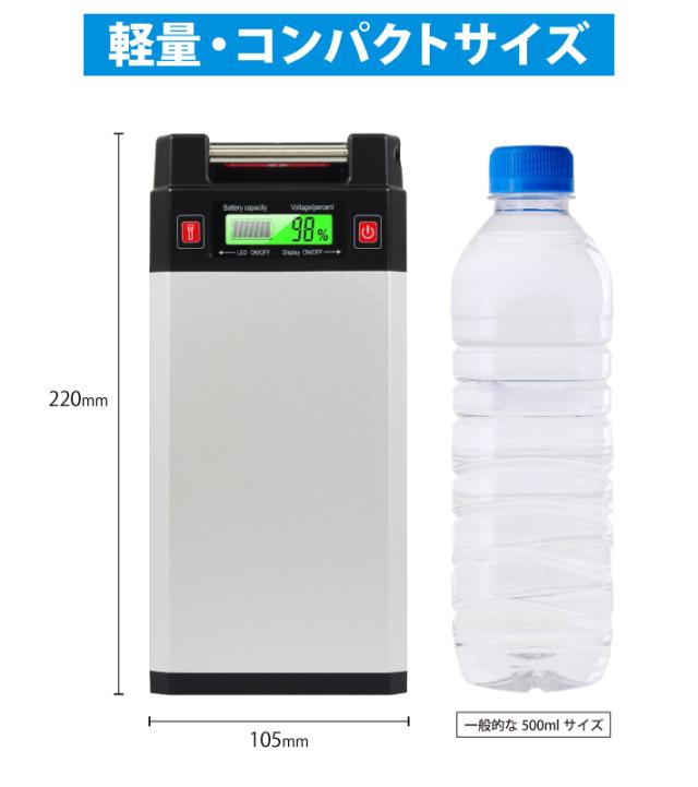 【1年保証】【公式】HEMAJUN（ヘマジュン）電動リールバッテリー 単品 14.8V 20000mAh  DAIWA SHIMANOと互換性あり 電動リール バッテリー 電量残量機能付き LED ライト付き 電動リール 船釣り 落とし込み 大容量 電動ジギング用 バッテリー