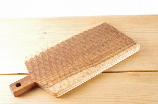 無垢 チーク カッティングボード 25×11.5cm BC-3