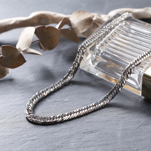 シルバー 喜平 ネックレス 12面カット 50cm 39g SILVER SV925