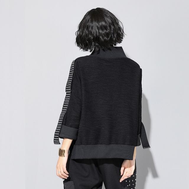 即納セール 上下セット(トップス ハイネック ワイドパンツ の通販はau PAY マーケット - MAPOCHE|商品ロットナンバー:444519764 + パンツ)モード系 セットアップ 春 秋 新品新作登場
